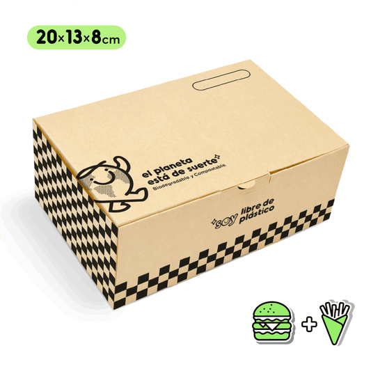 ✦ BOX Burger + Papas