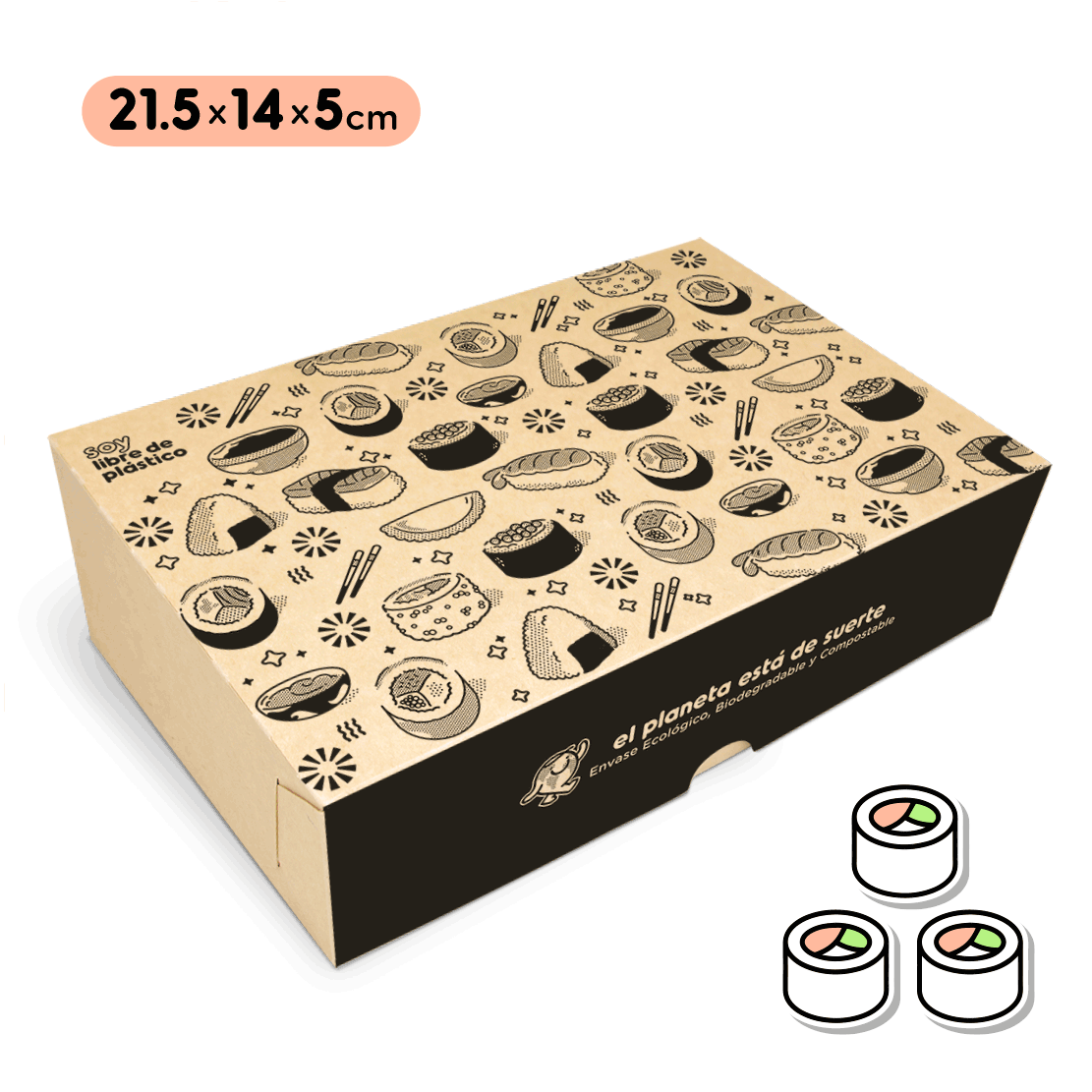 ✦ SUSHI 3 Rolls